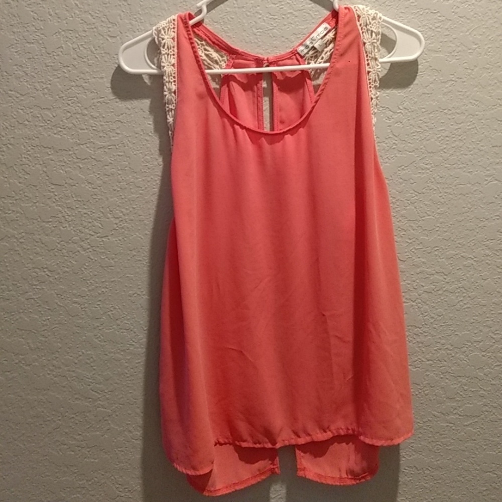 Open back blouse